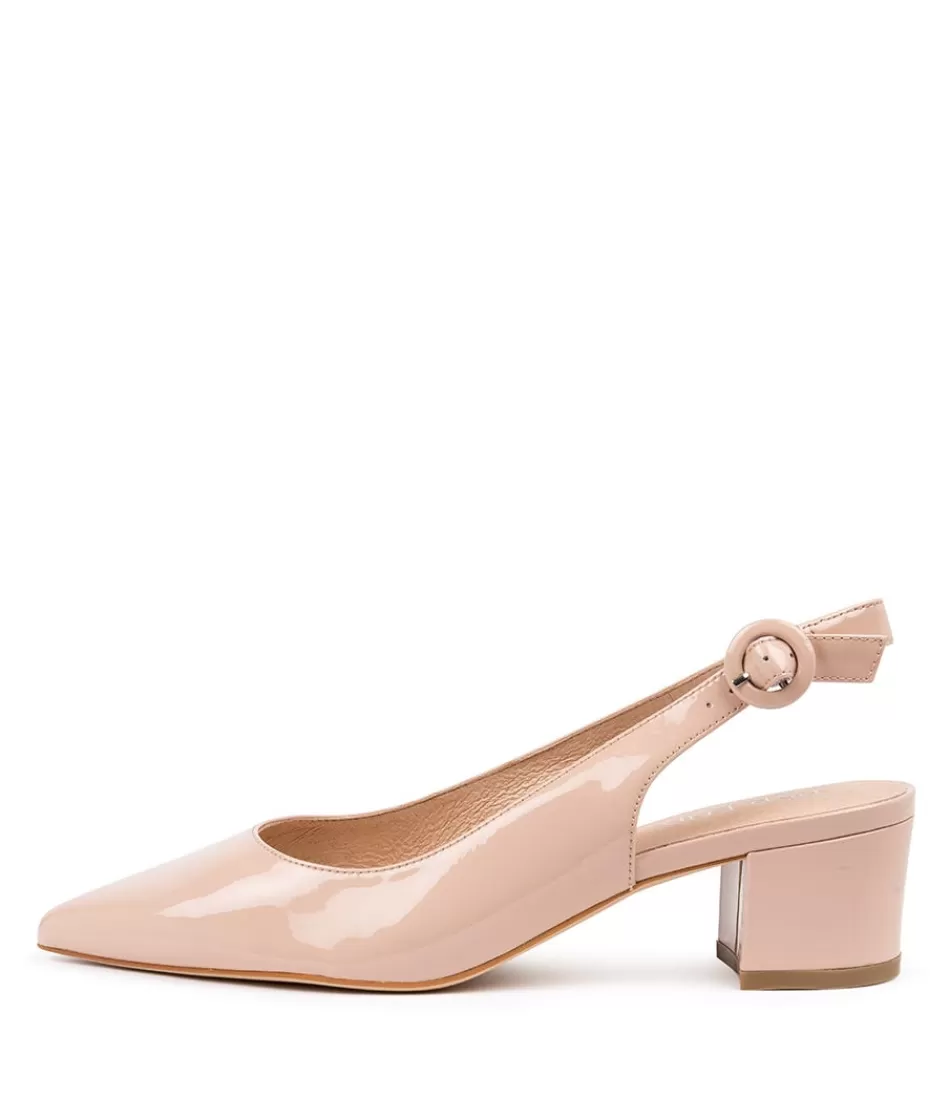 Women TOP END Heels<Abigale Nude Patent Leather