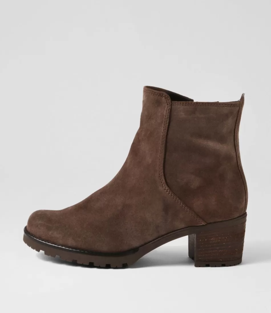 Women GABOR Boots<Agnes Mohair Suede Chelsea Boots