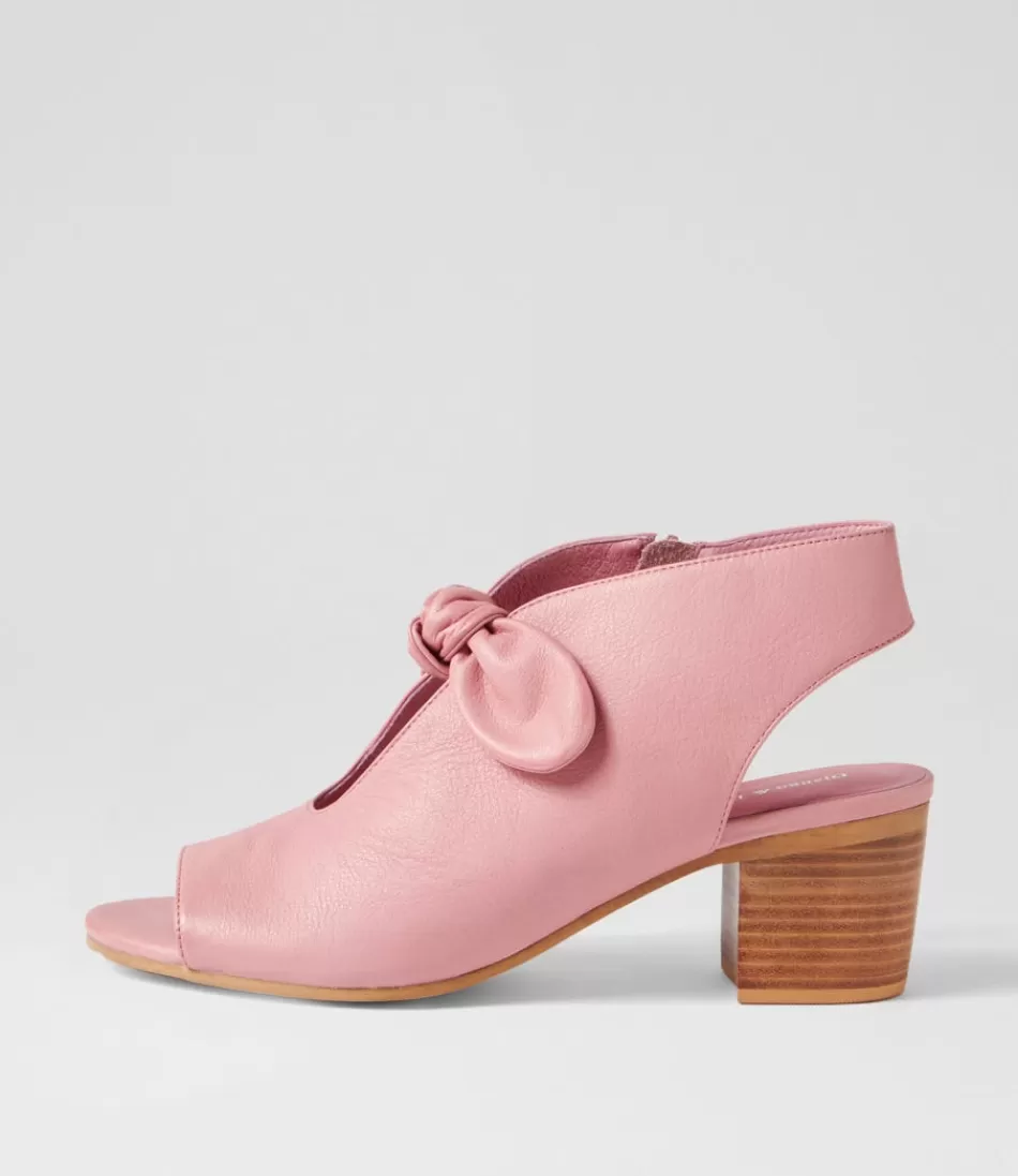 Women DJANGO & JULIETTE Heels<Banana Pretty Pink Leather Sandals