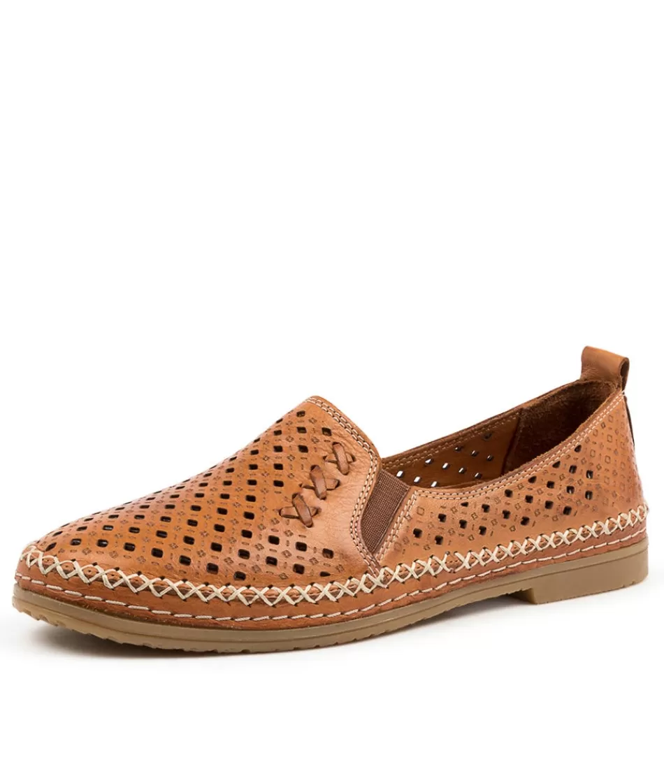 Women DIANA FERRARI Loafers<Belra Tan Leather