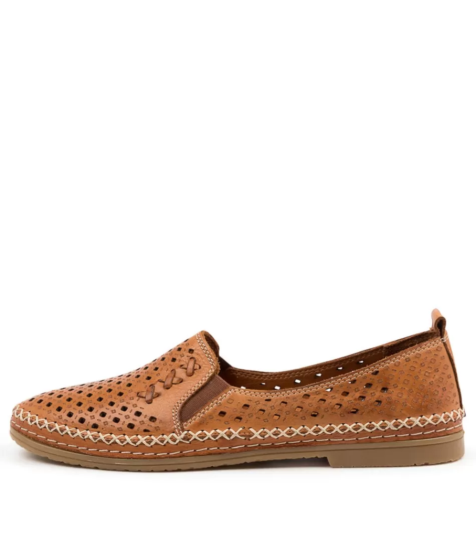 Women DIANA FERRARI Loafers<Belra Tan Leather