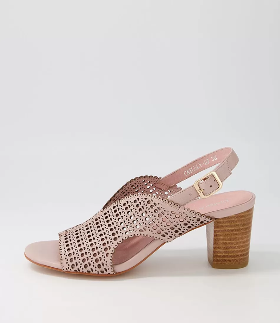 Women DJANGO & JULIETTE Heels<Cailely Mushroom Leather Sandals