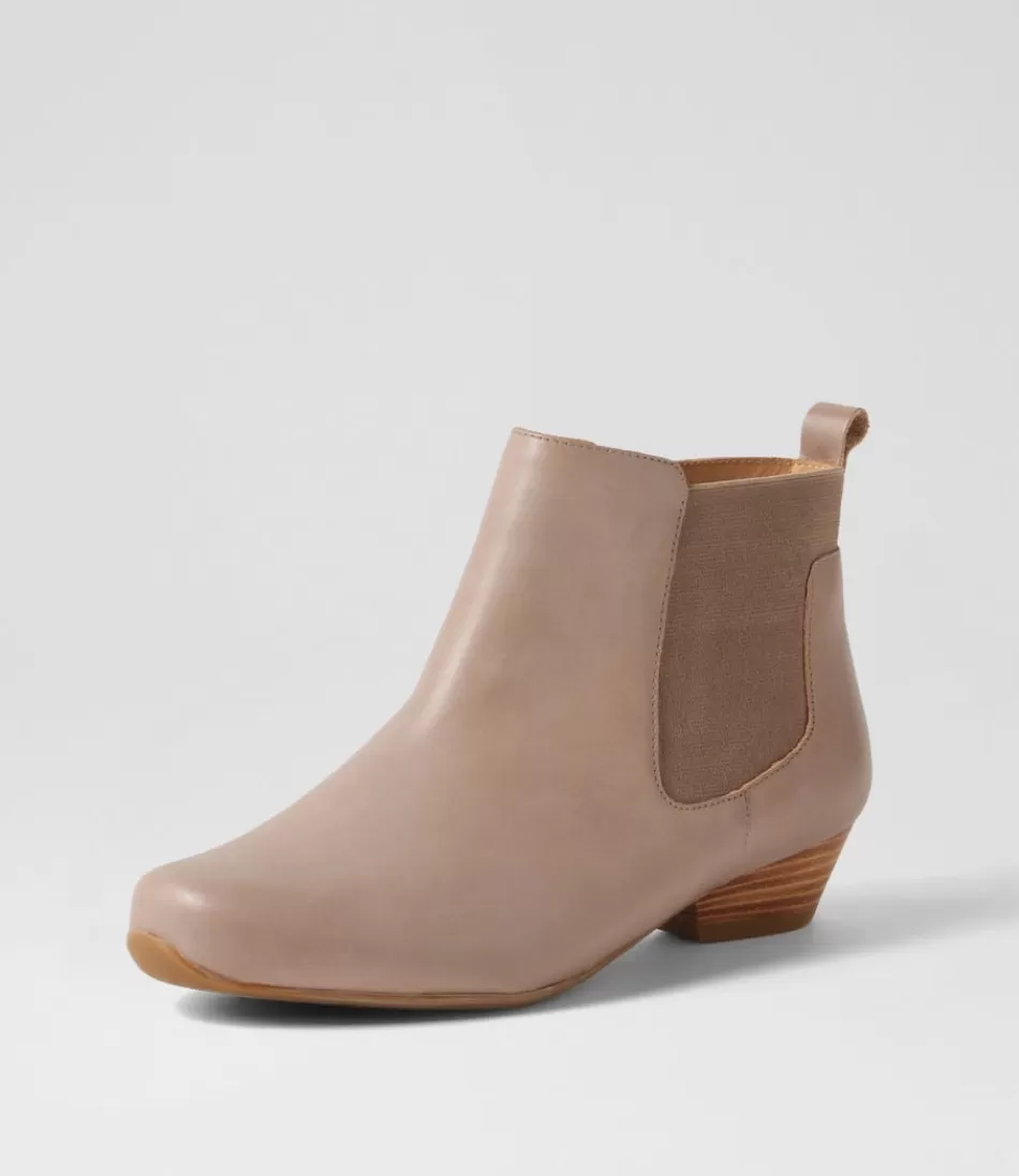 Women ZIERA Boots<Chelsine Xw Smoke Leather Chelsea Boots