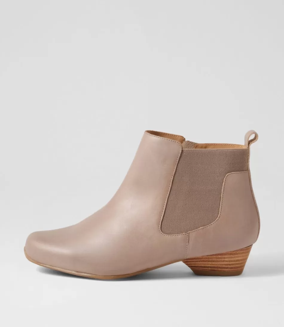 Women ZIERA Boots<Chelsine Xw Smoke Leather Chelsea Boots