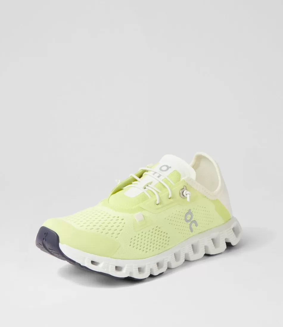 Women ON Sneakers<Cloud 5 Coast W Hay Ivory Knit Sneakers