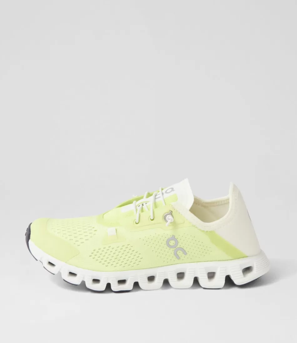 Women ON Sneakers<Cloud 5 Coast W Hay Ivory Knit Sneakers