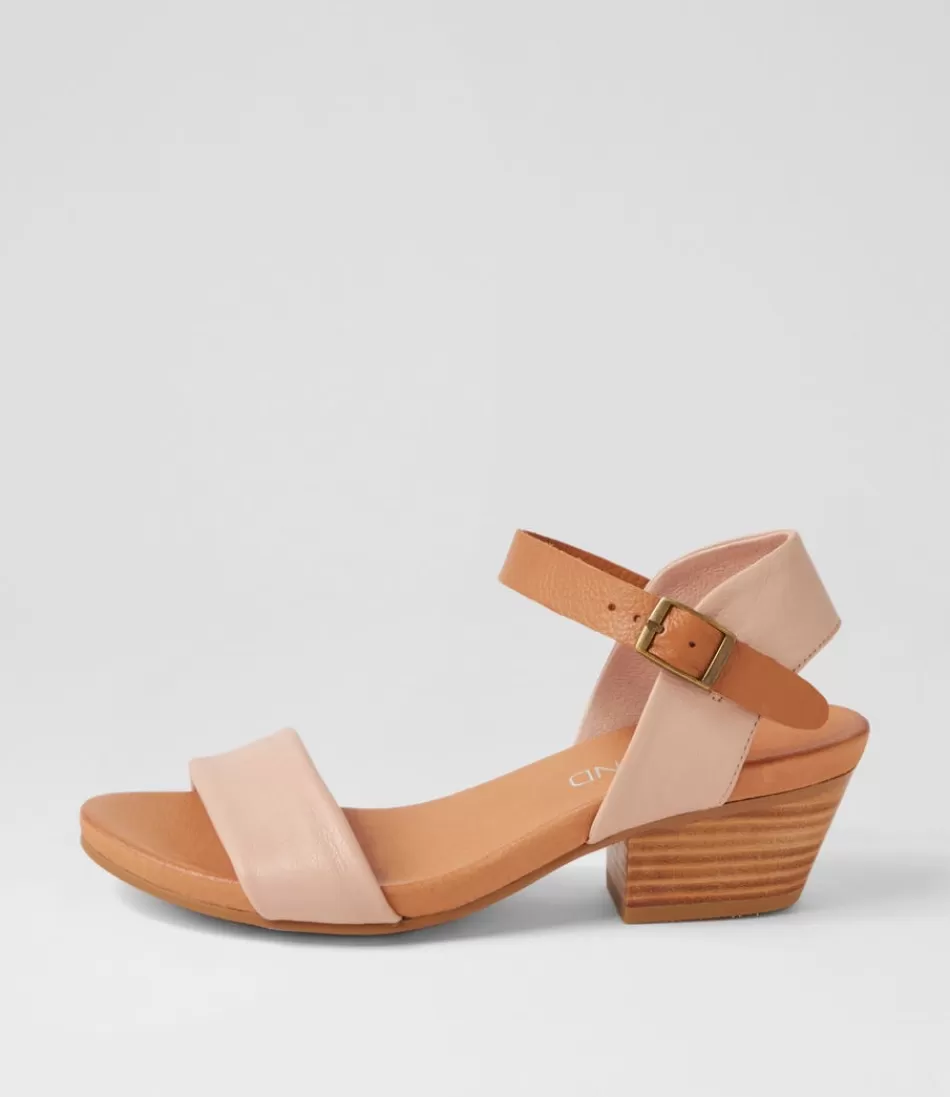 Women TOP END Heels<Control Cafe Dark Tan Leather Sandals