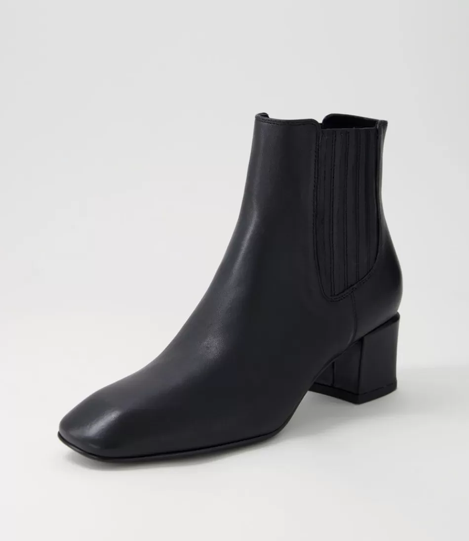 Women TOP END Boots<Elsea Black Leather Chelsea Boots