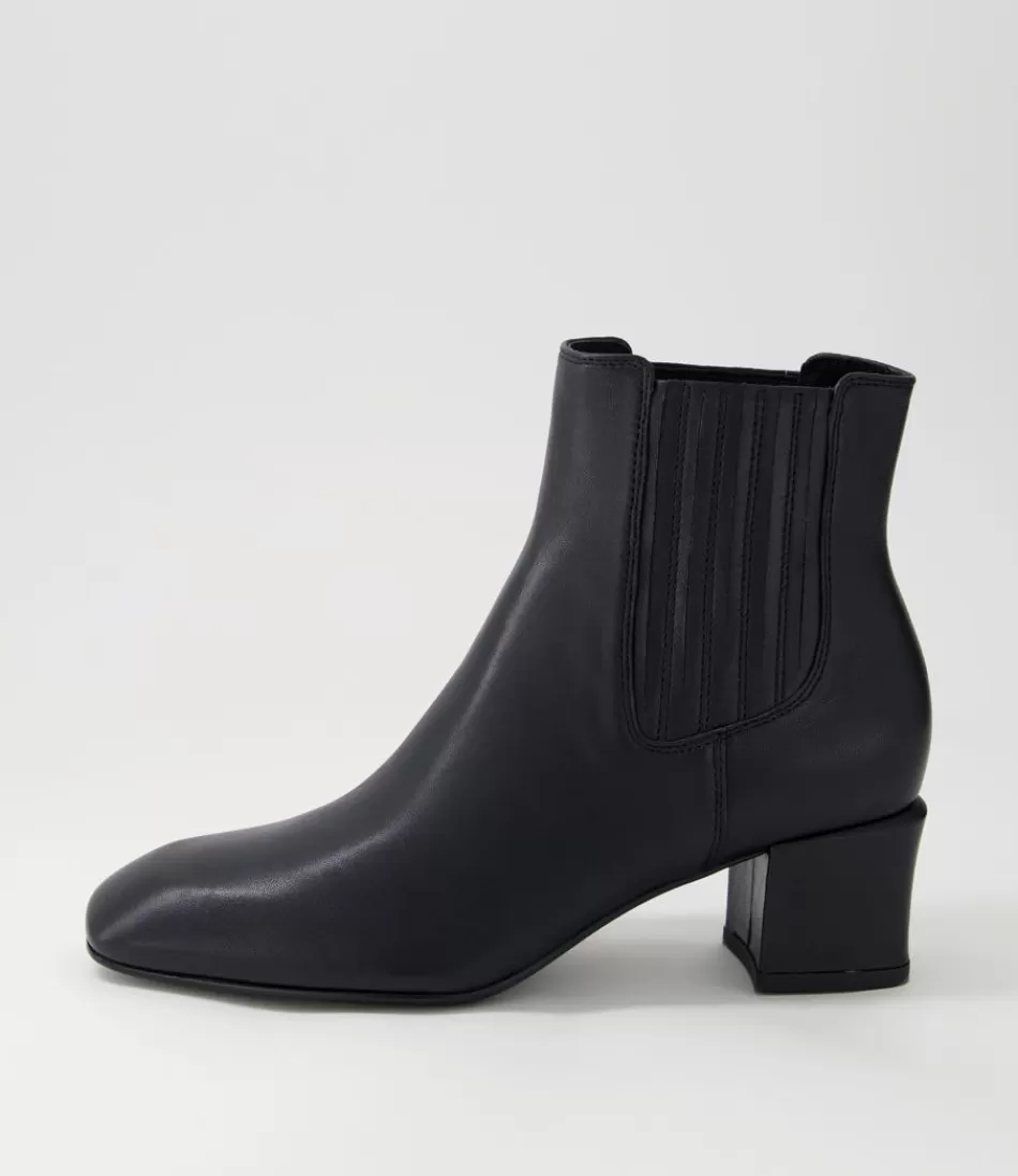 Women TOP END Boots<Elsea Black Leather Chelsea Boots