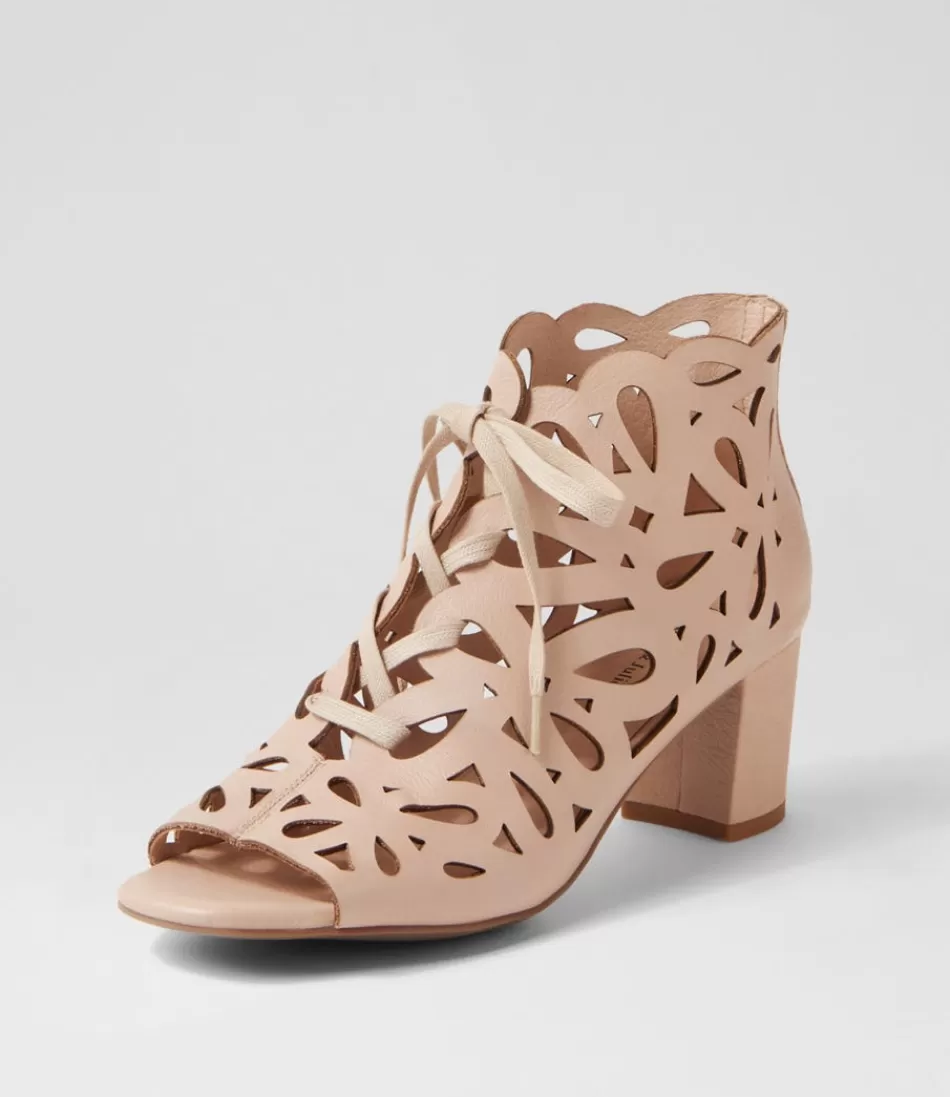 Women DJANGO & JULIETTE Heels<Excellent Nude Leather Sandals