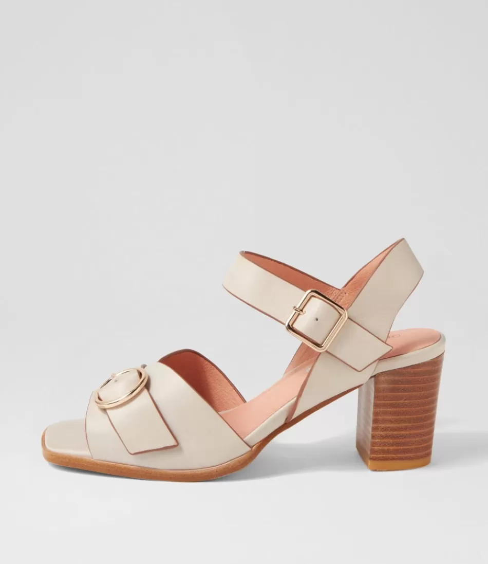 Women DJANGO & JULIETTE Heels<Hampton Almond Tan Leather Sandals