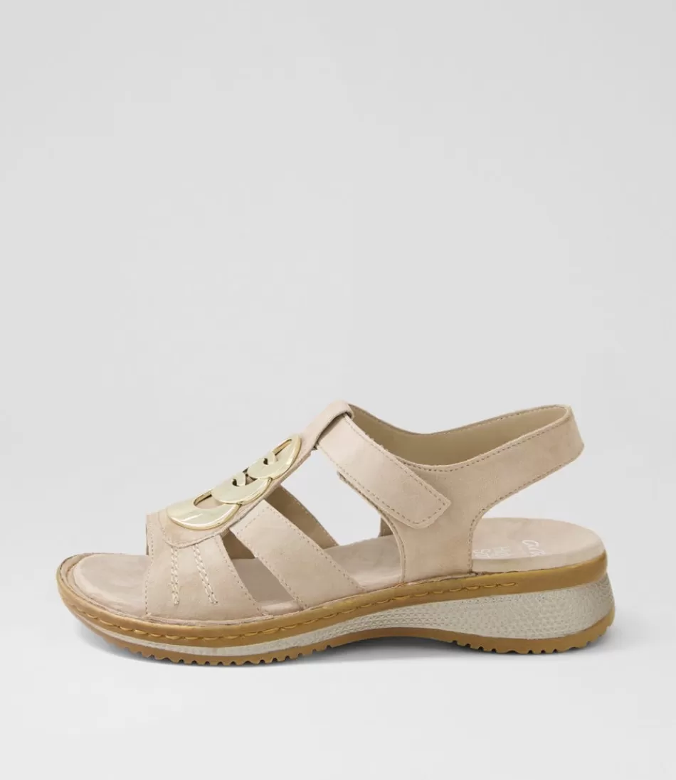 Women ARA Comfort<Hawaii 11 Sand Suede Sandals