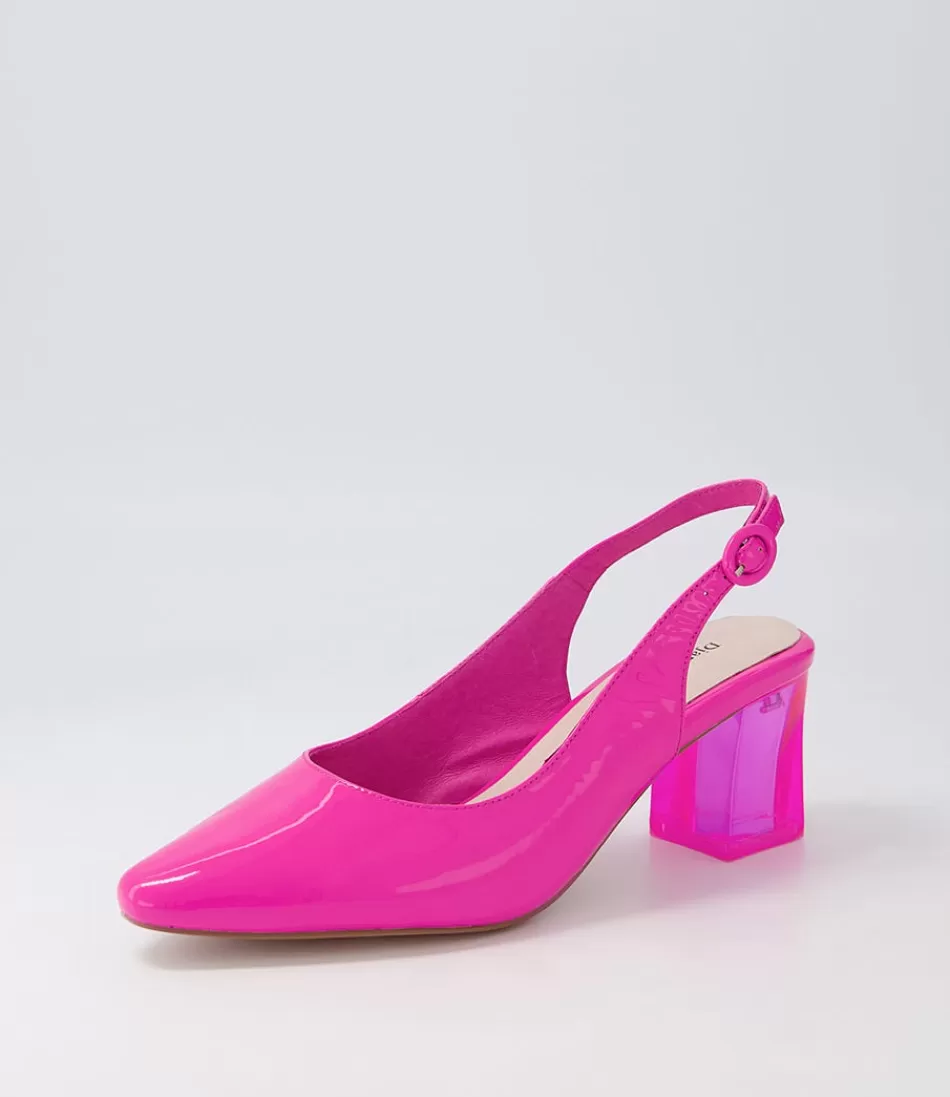 Women DJANGO & JULIETTE Heels<Hinnis Hot Pink Patent Leather Heels