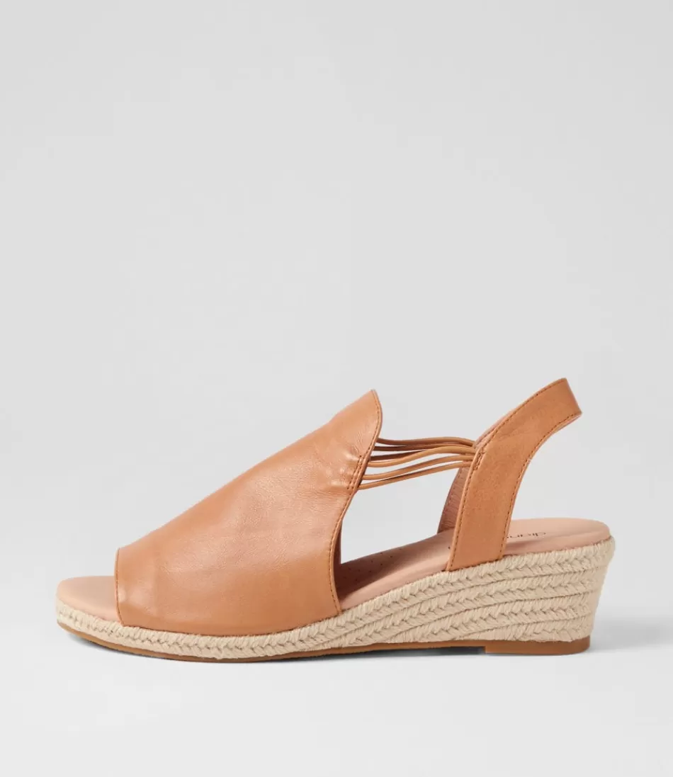 Women DIANA FERRARI Espadrilles<Hlensia Dk Tan Leather