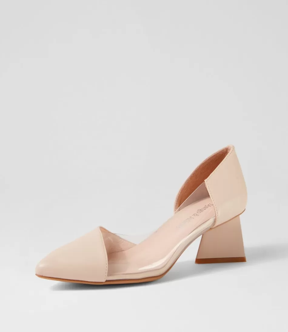 Women DJANGO & JULIETTE Heels<Islen Nude Clear Leather Vinylite Heels