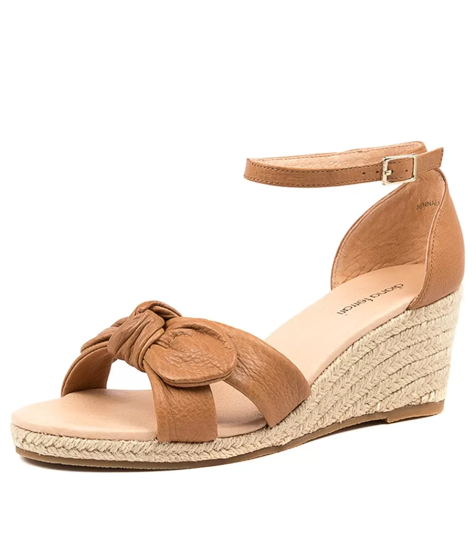 Women DIANA FERRARI Espadrilles<Jennalea Tan Leather