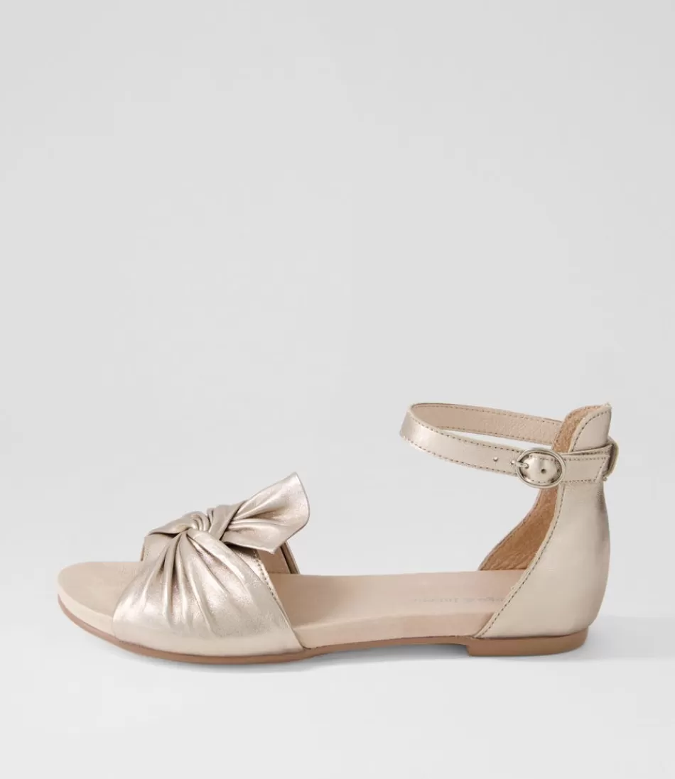 Women DJANGO & JULIETTE Sandals<Jimeta Platino Leather Sandals