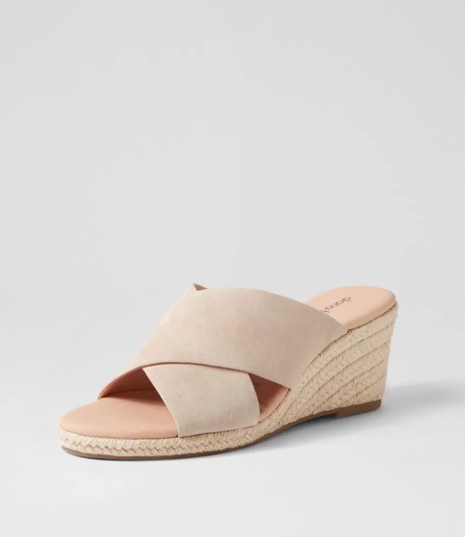 Women DIANA FERRARI Espadrilles<Jinna Stone Suede Sandals