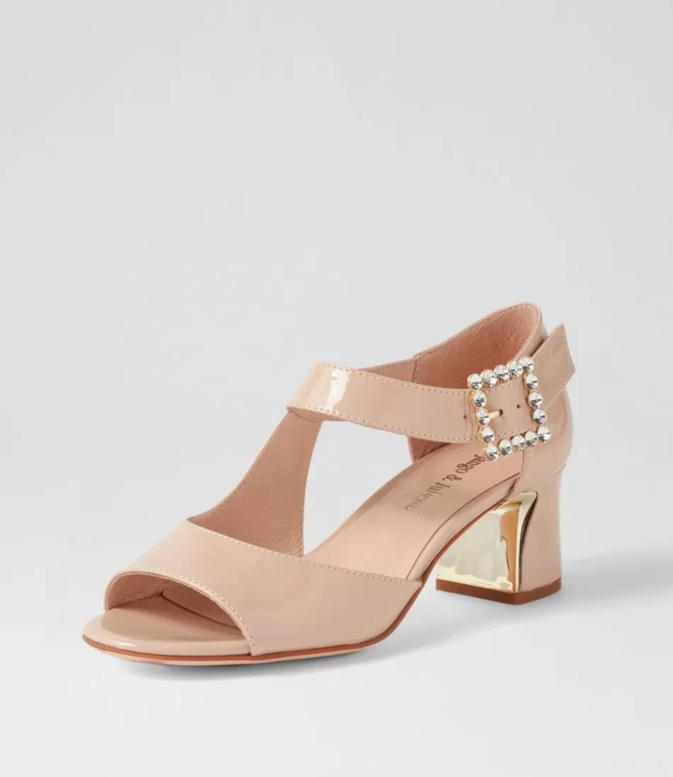 Women DJANGO & JULIETTE Heels<Juzy Cafe Patent Leather Sandals