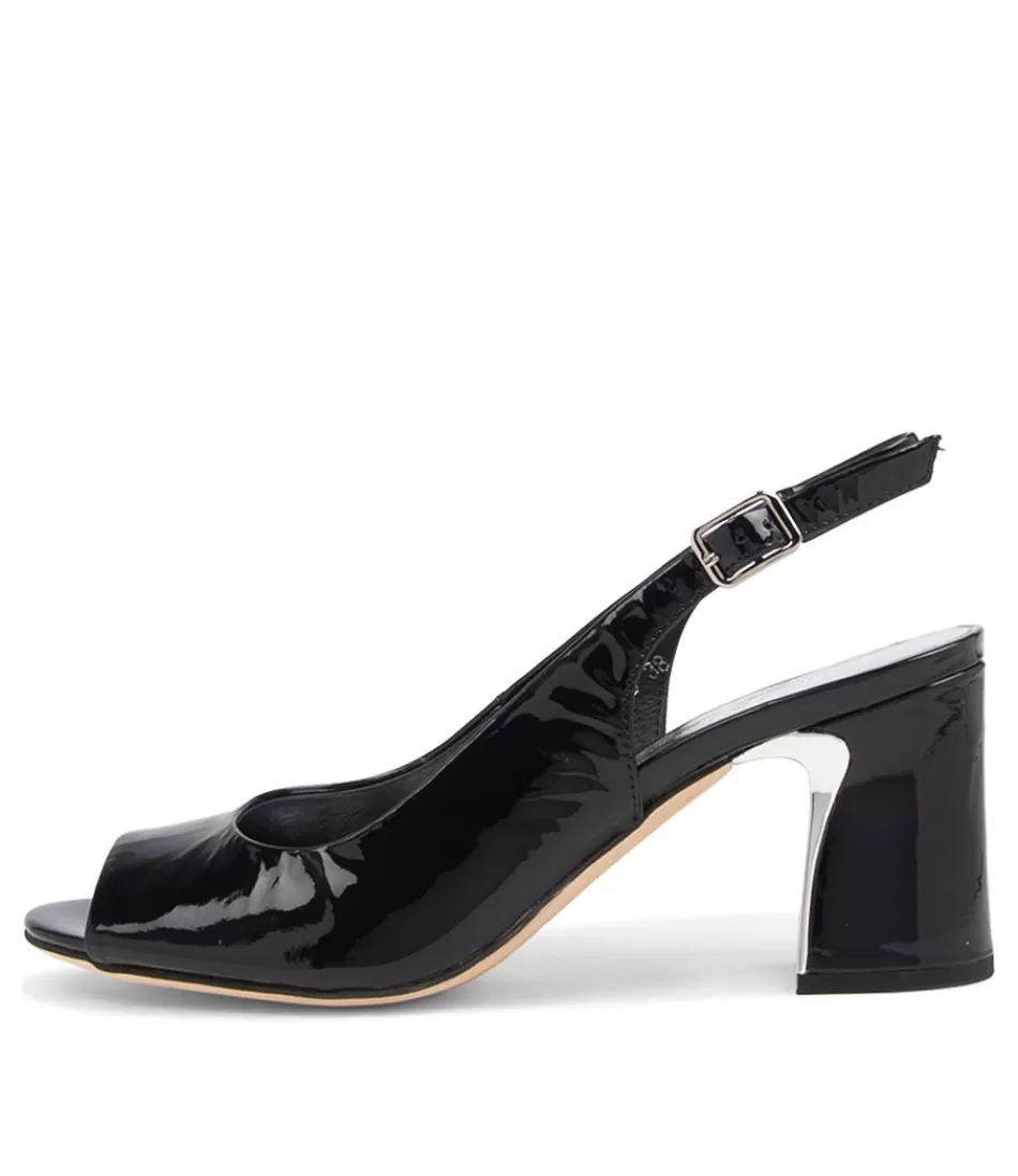 Women DJANGO & JULIETTE Heels<Kianna Navy Patent Leather Heels