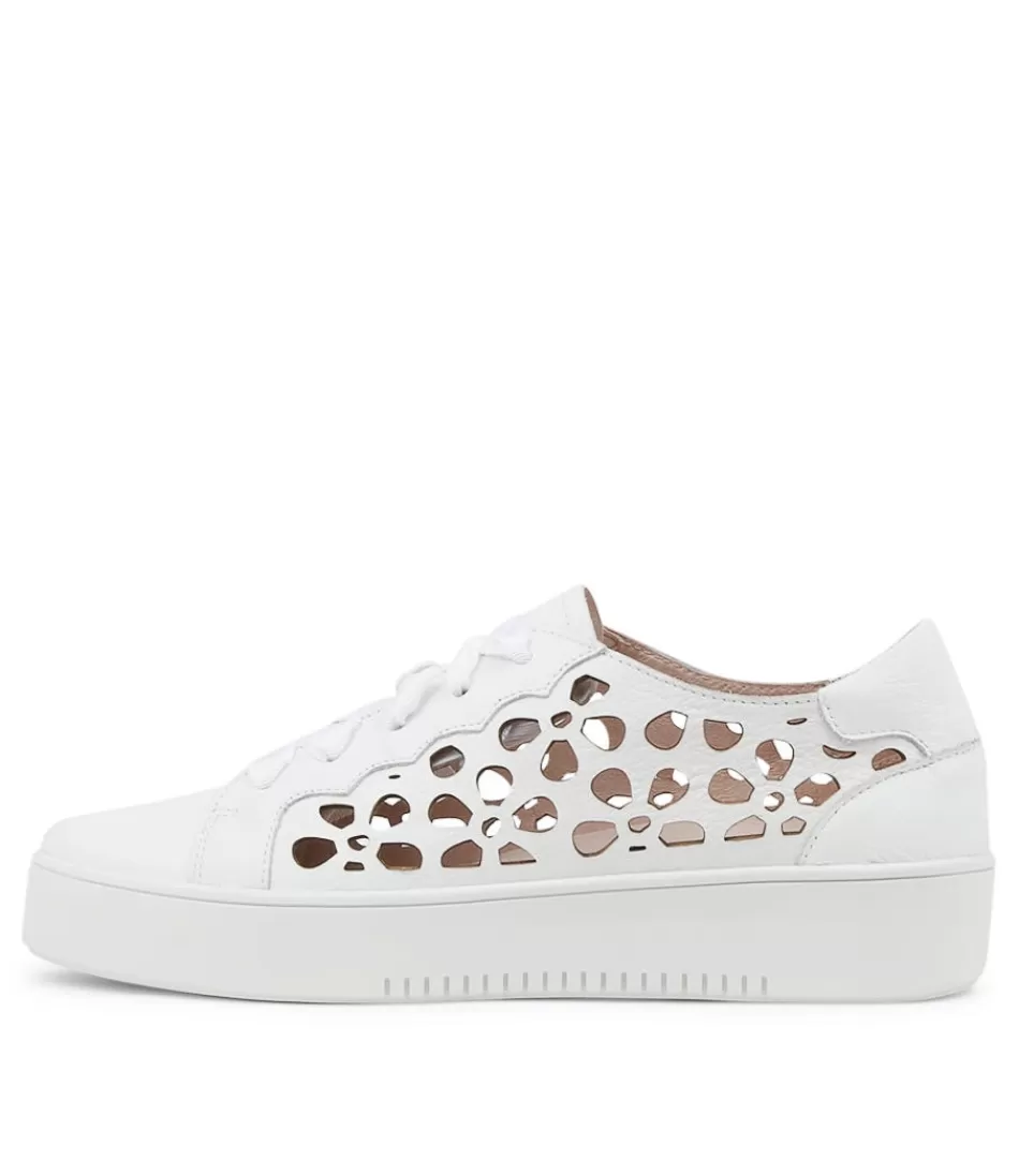 Women MOLLINI Sneakers<Lassin White Leather Sneakers