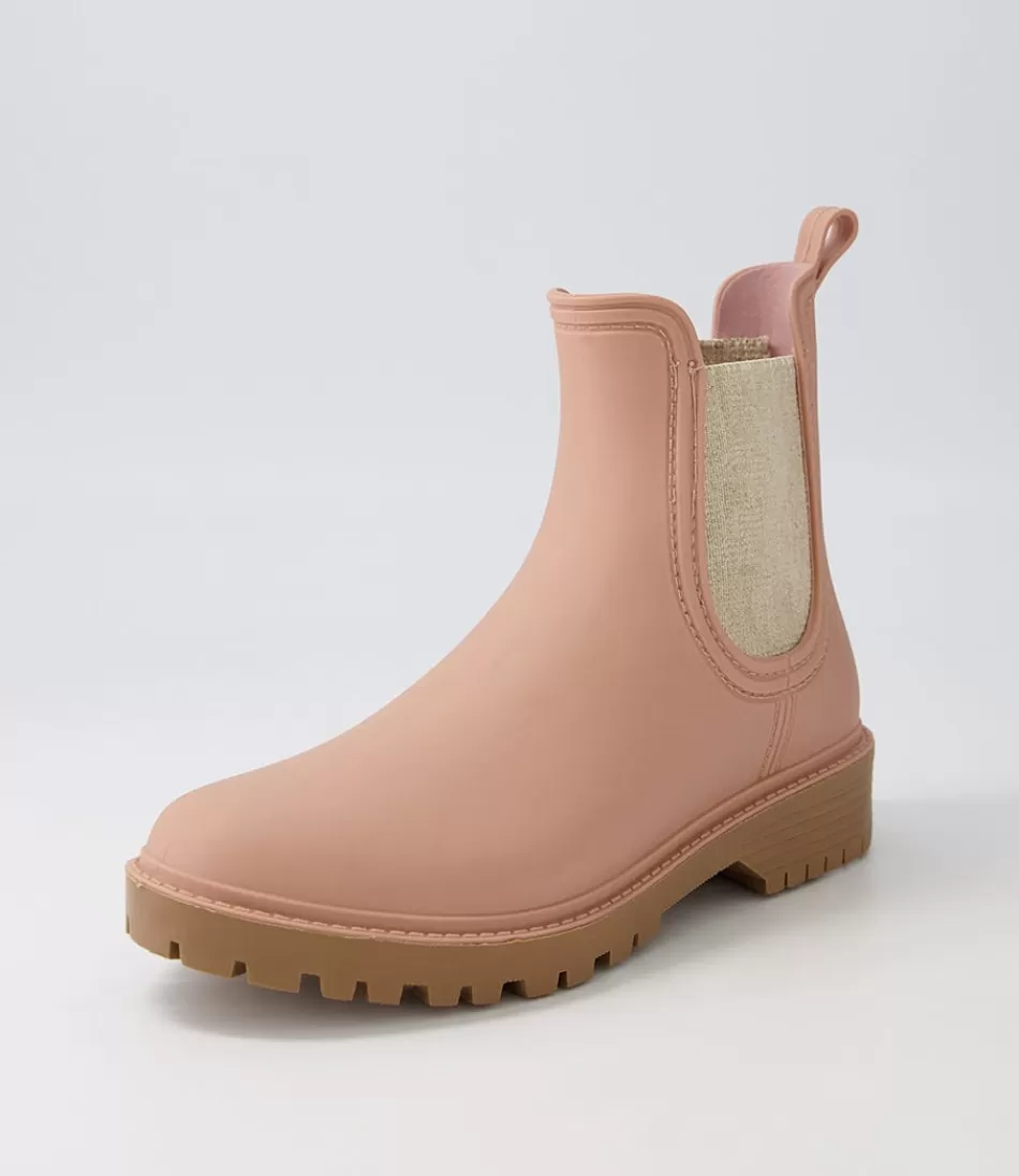 Women DIANA FERRARI Boots<Laurina Blush Gumboot Chelsea Boots