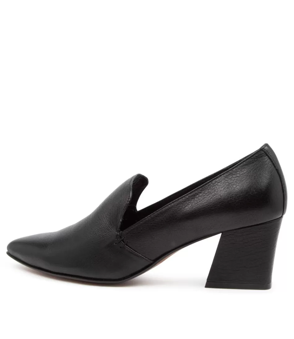 Women DJANGO & JULIETTE Heels<Missies Black Leather