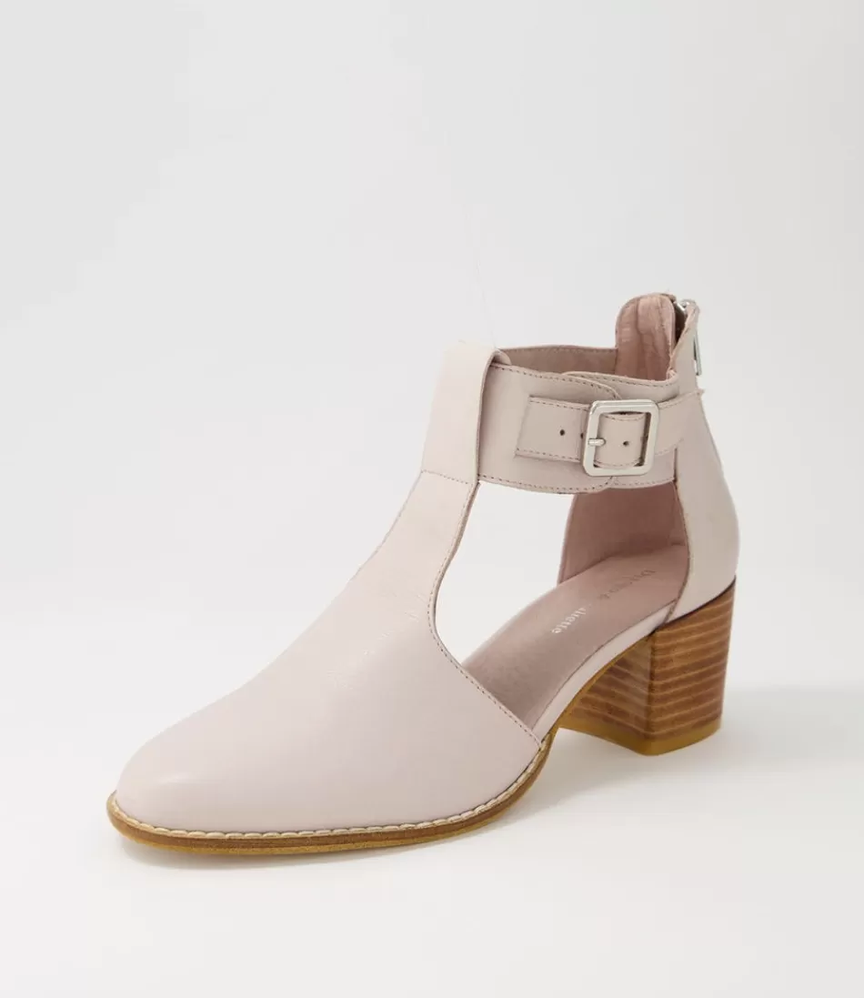 Women DJANGO & JULIETTE Heels<Murvin Pale Pink Leather Heels