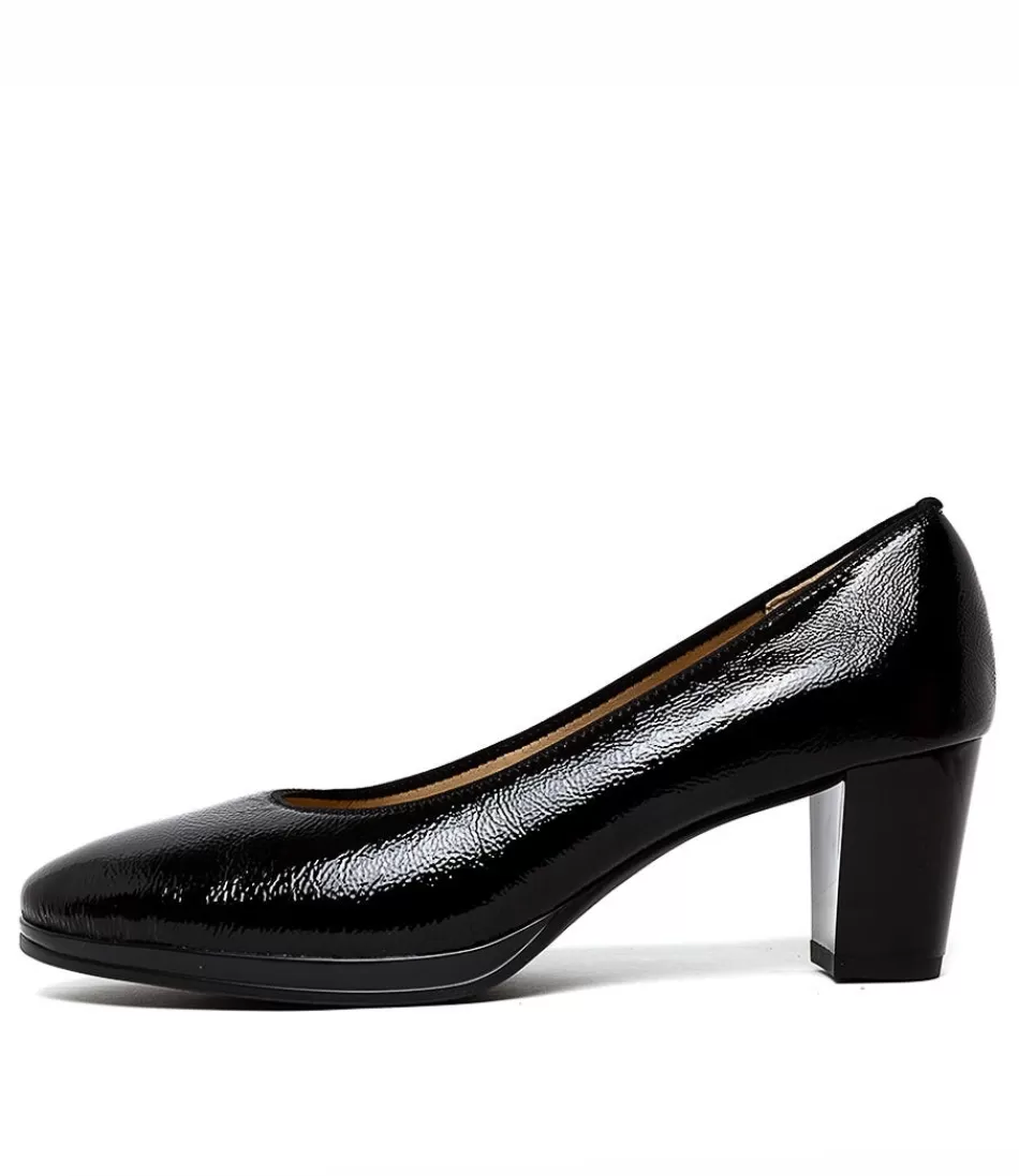 Women ARA Heels<Orly 36 Schwarz Patent Leather