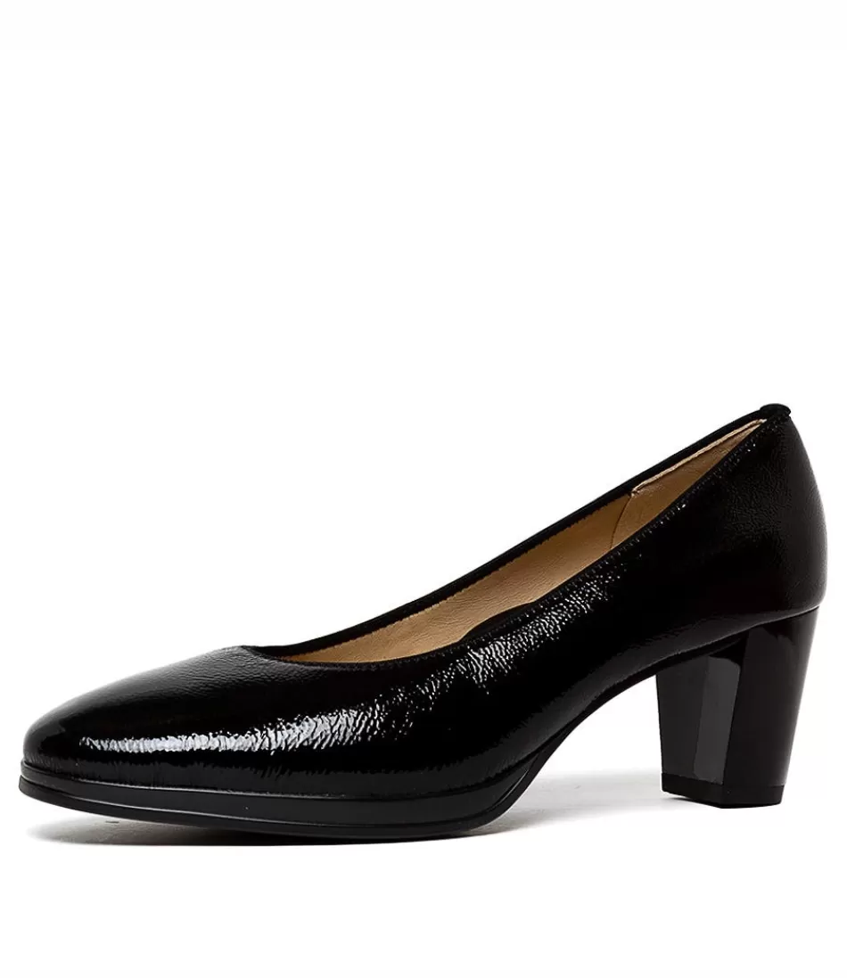 Women ARA Heels<Orly 36 Schwarz Patent Leather