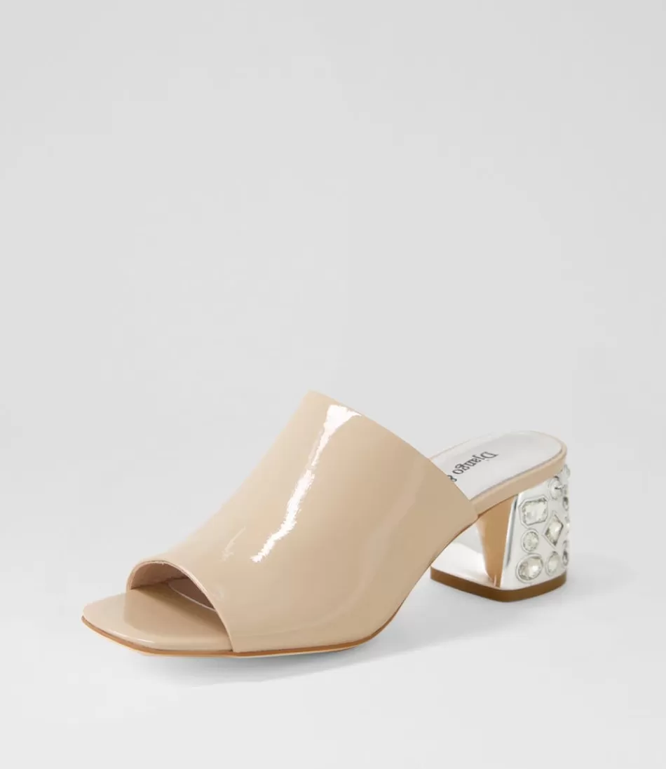 Women DJANGO & JULIETTE Heels<Pansie Cafe Patent Leather Mules