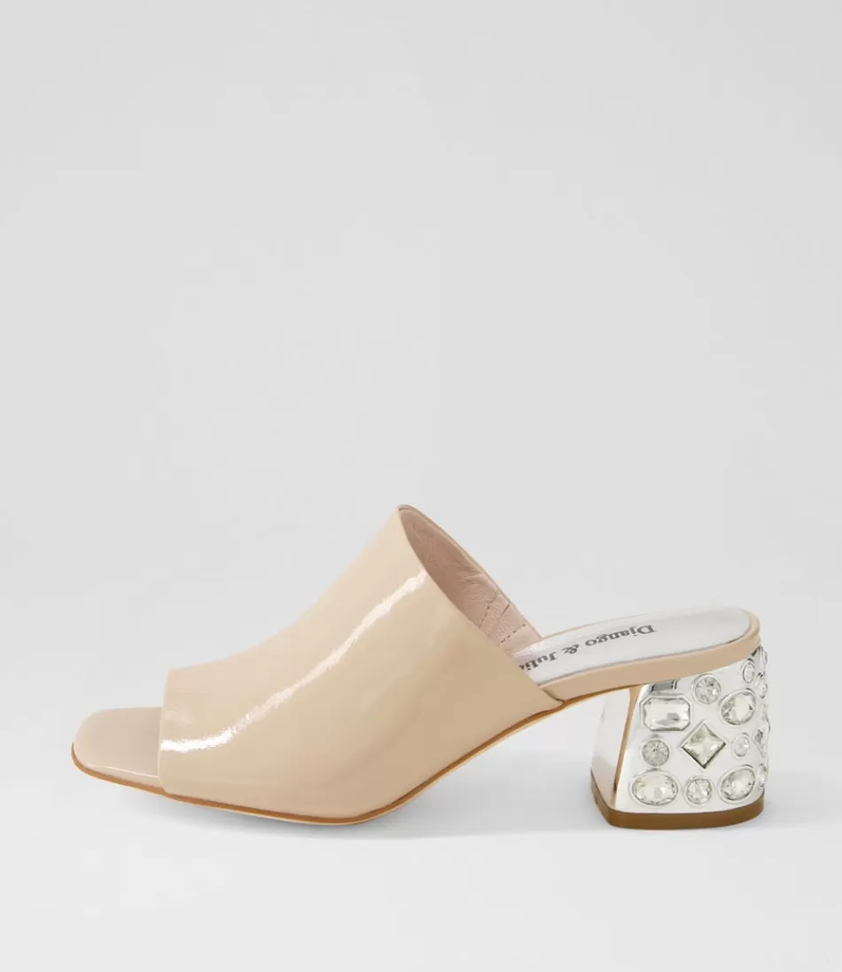 Women DJANGO & JULIETTE Heels<Pansie Cafe Patent Leather Mules