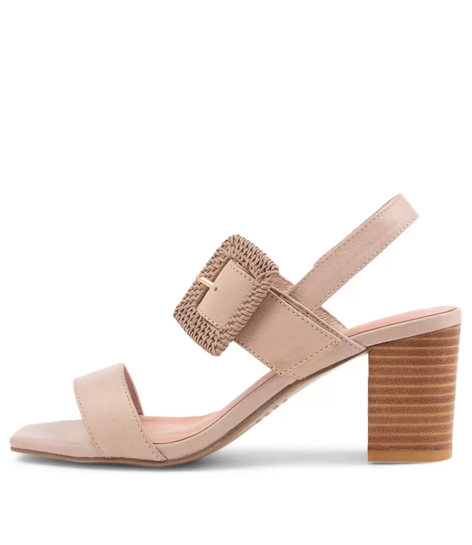 Women DJANGO & JULIETTE Heels<Peace Cafe Leather Buckle Sandals