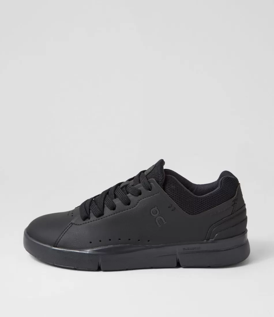 Women ON Sneakers<Roger Advantage W All Black Vegan Sneakers