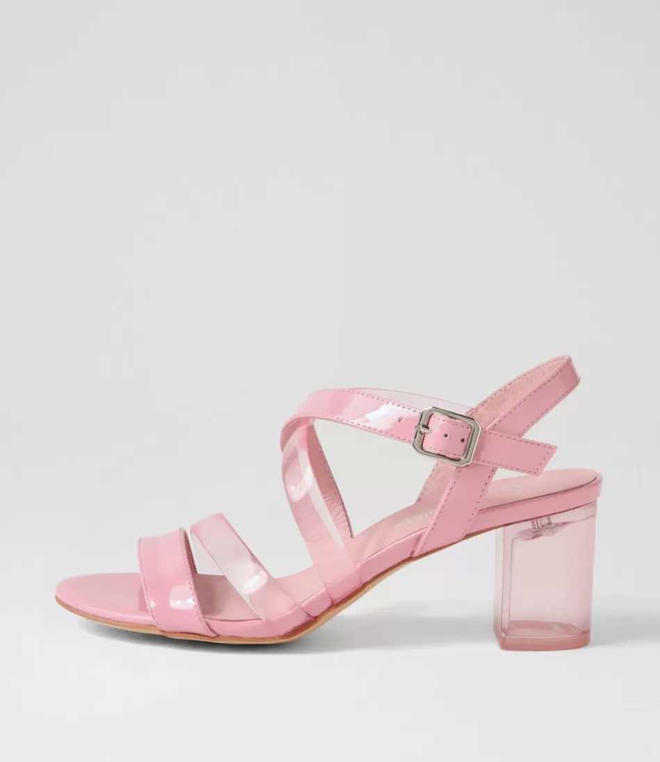 Women DJANGO & JULIETTE Heels<Slava Pink Heel Multi Sandals