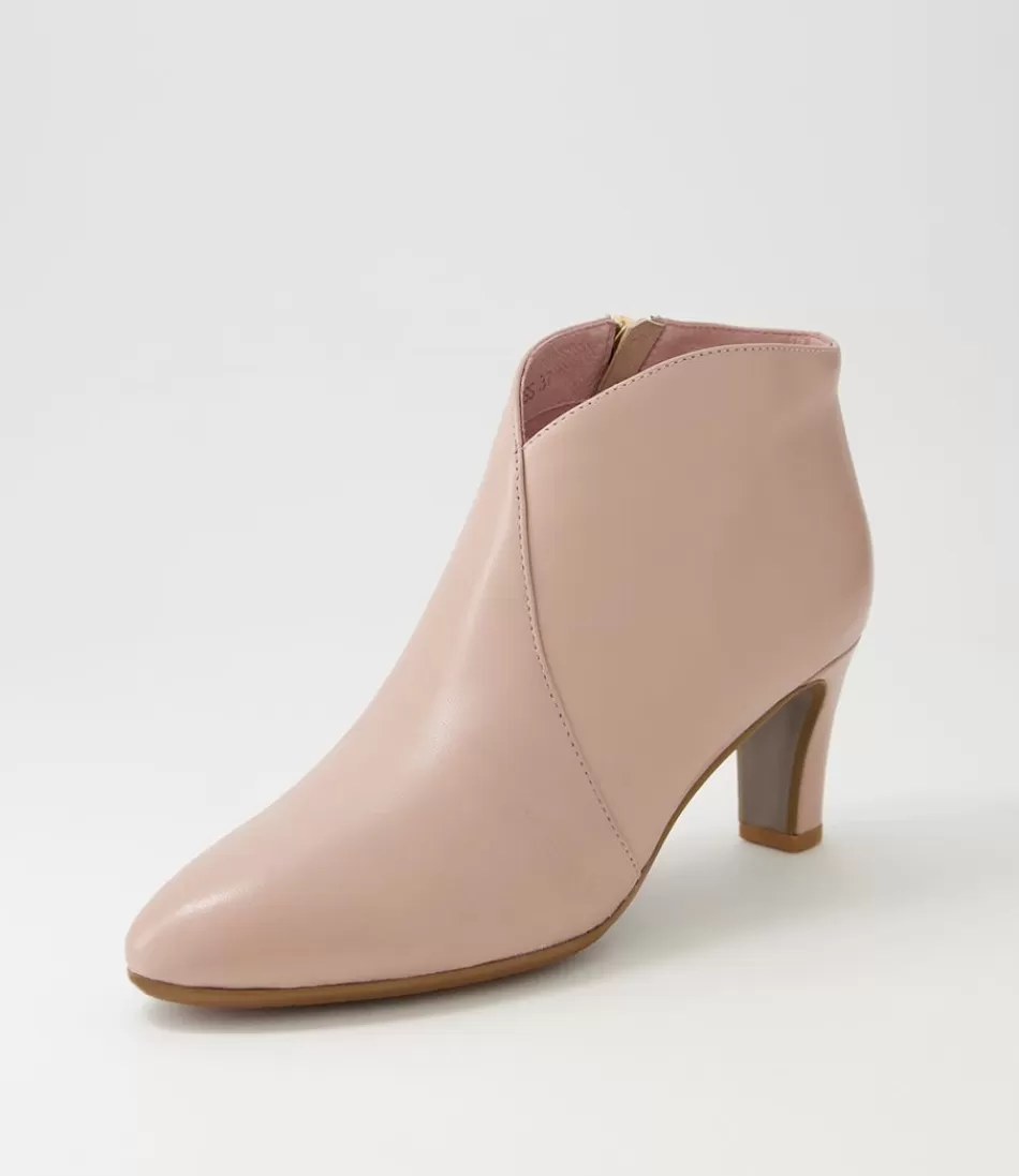 Women DJANGO & JULIETTE Boots<Templess Nude Leather Ankle Boots