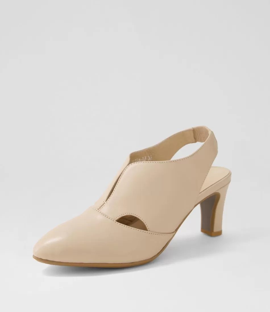 Women DJANGO & JULIETTE Heels<Touba Nude Leather Heels