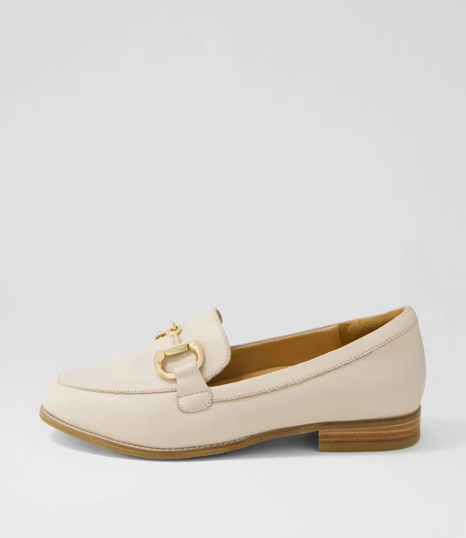 Women ZIERA Loafers<Tucci Xf Almond Leather Loafers